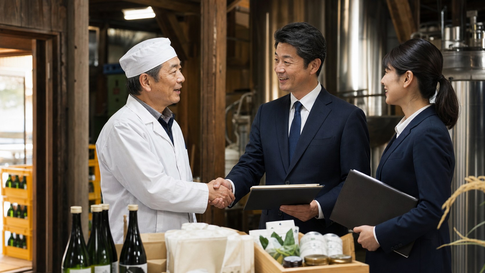 食品M&A事例 36:地域スーパーによる酒造会社買収から見る地域ブランド承継の内容を補足する画像
