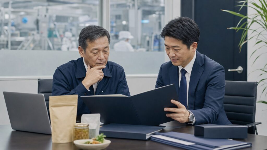 食品会社M&A・会社売却相談のイメージ画像
