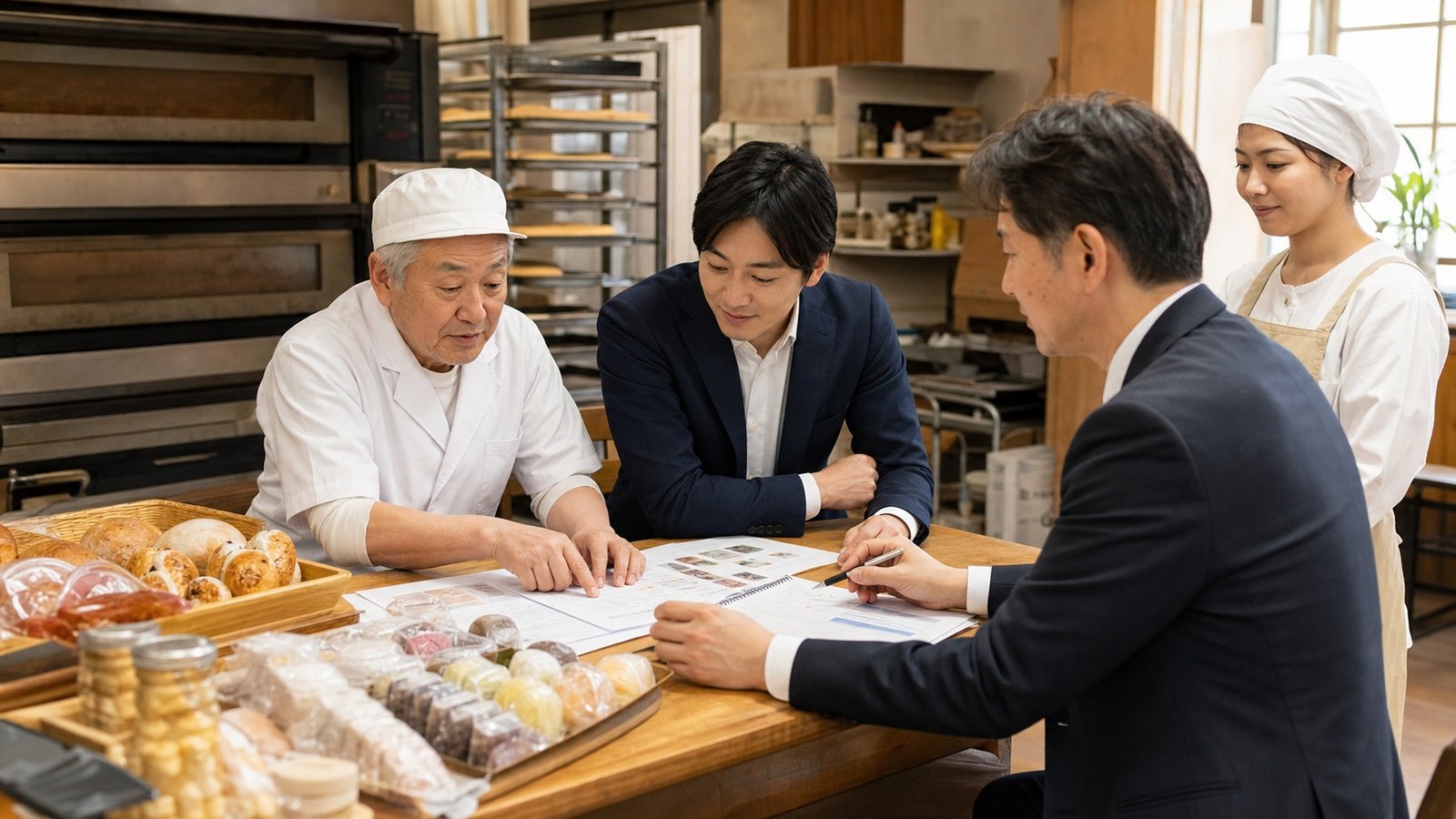 菓子・製パン会社のM&A事例：地域ブランドと催事販路を次世代へつないだ承継の内容を補足する画像